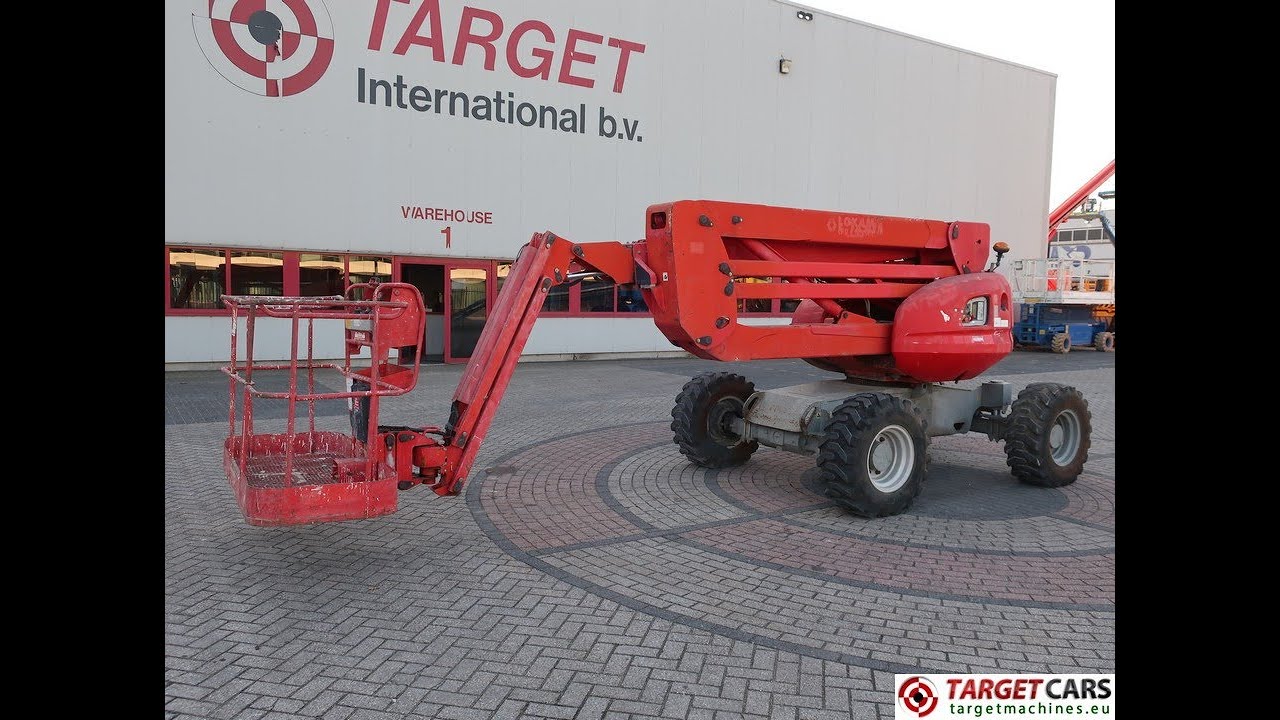 778858 MANITOU 160ATJ 4x4x4 ARTICULATED DIESEL BOOM WORK LIFT W/JIB 1625CM 2008 514301