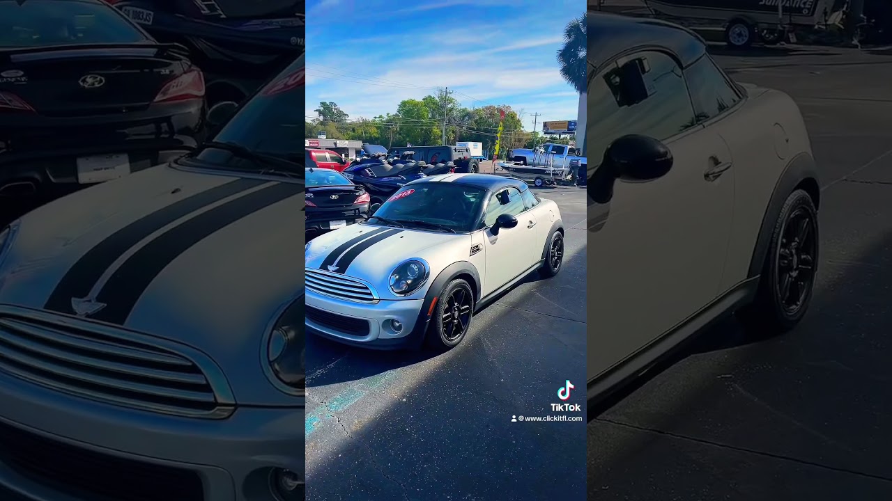 2013 Mini Coupe at Click it Automotive is ready for a spin with only 83,000 miles #cars #automobile