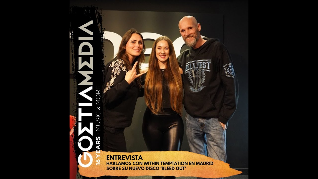 Within Temptation interview for GoetiaMedia.com 2023 (Sharon and Robert)
