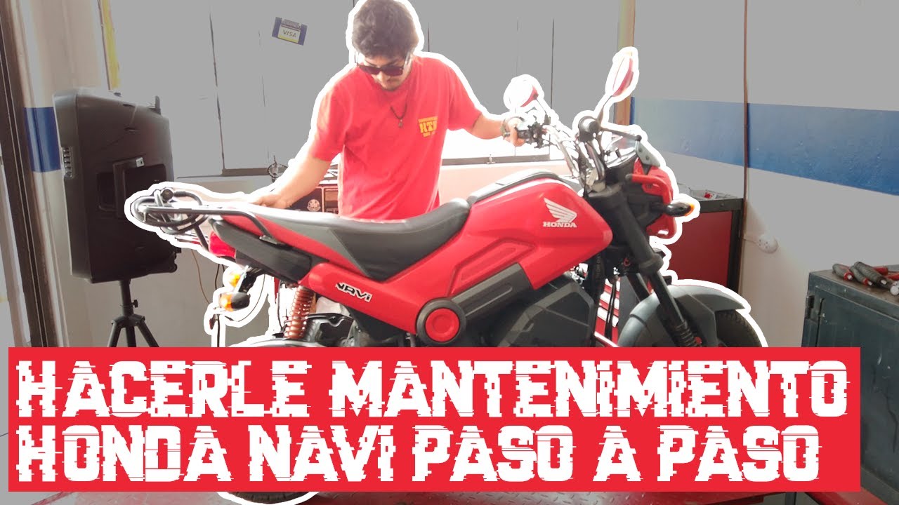 Hacer mantenimiento a Honda Navi - Paso a paso - Como debe ser #honda #yamaha #hondanavi #ktm