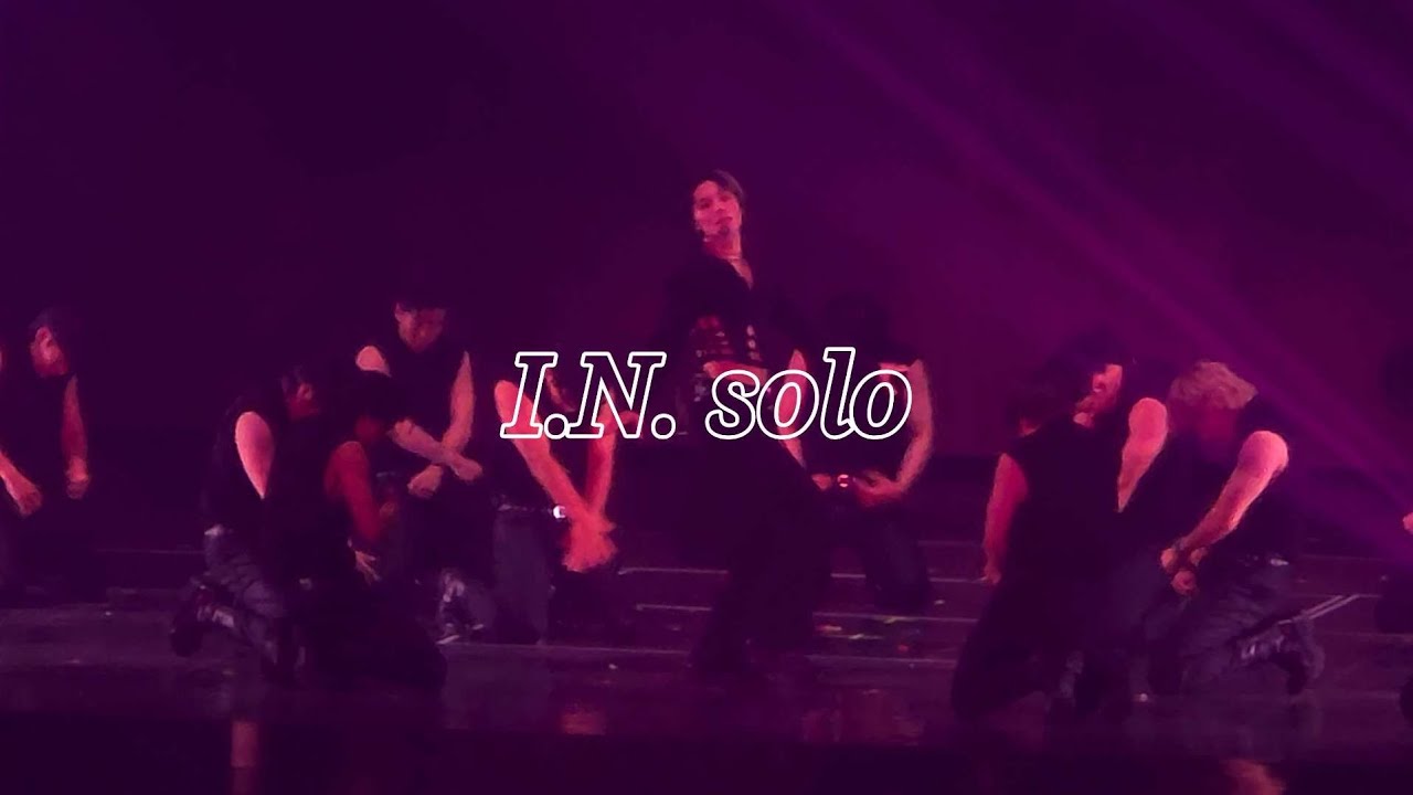 240825 스트레이키즈 아이엔 솔로 Straykids I.N. solo | 스키즈 서울콘서트 도미네이트 Seoul concert dominATE