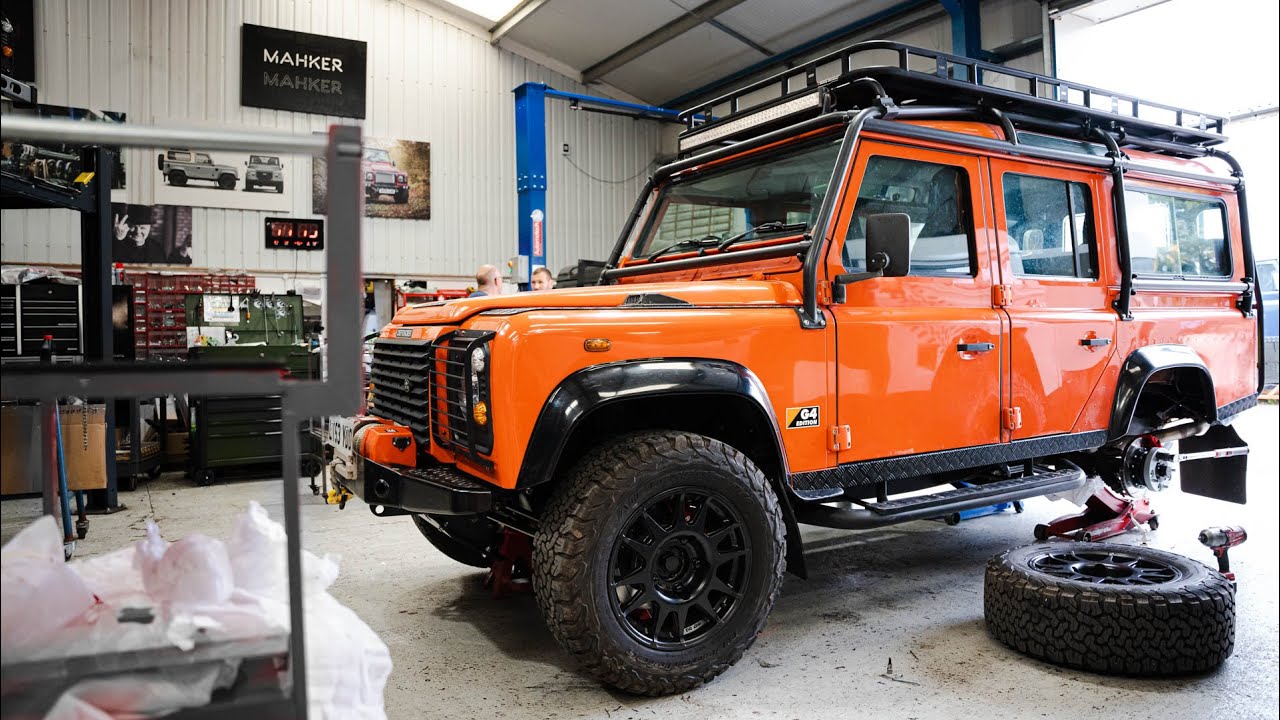CUMMINS И GOINGS В НАШЕЙ МАСТЕРСКОЙ LAND ROVER Defender | MAHKER EP052