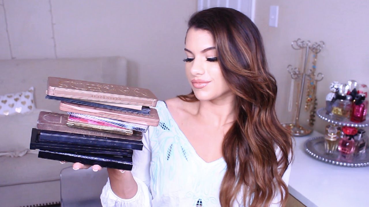 Top 10 MAKEUP PALETTES! | Drugstore & High End (My Makeup Collection)