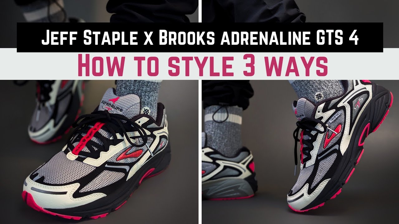 Jeff STAPLE x Brooks Adrenaline GTS 4 (MOST Underrated Collab in 2025?) + How to Style 3 Ways