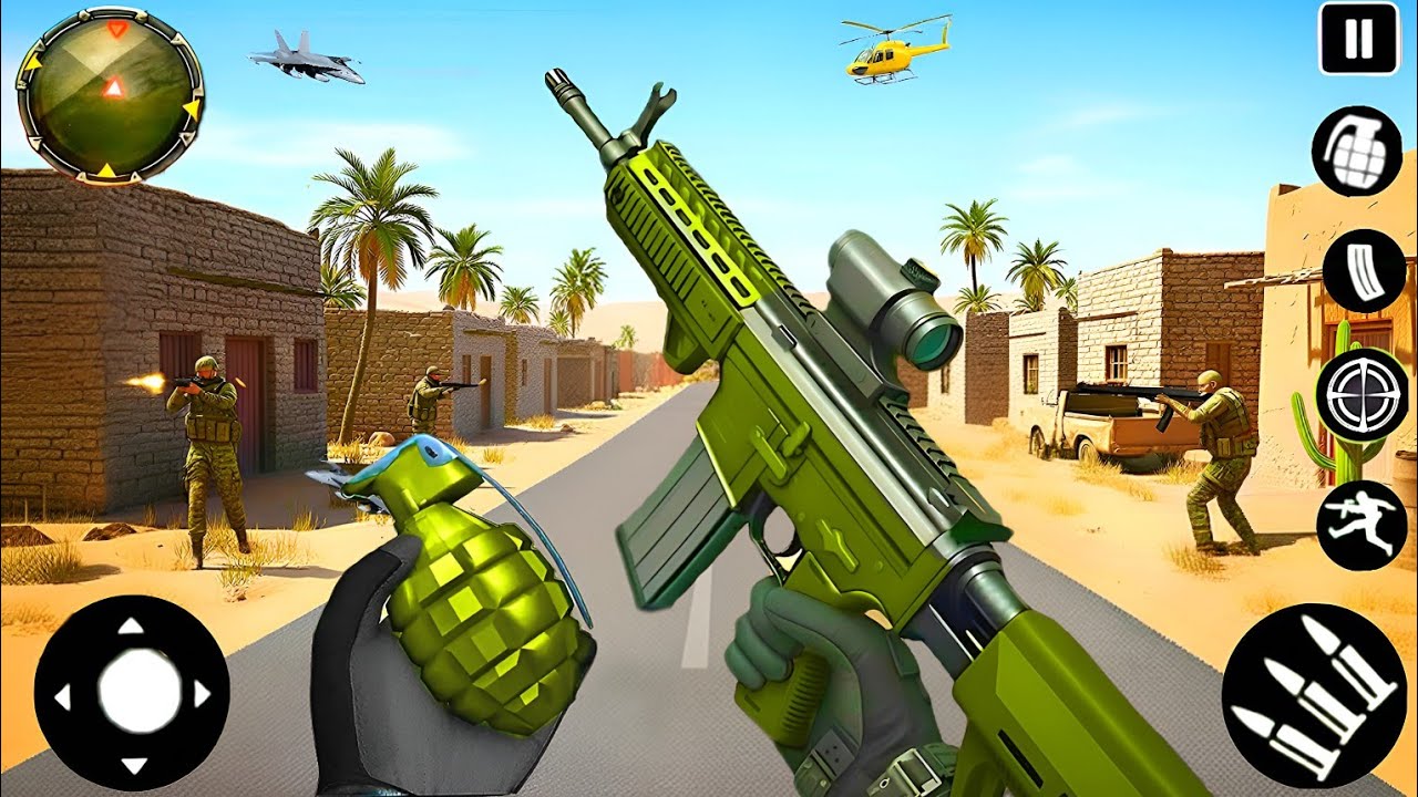 FPS Commando Secret Mission - Gun Game Offline - Android GamePlay