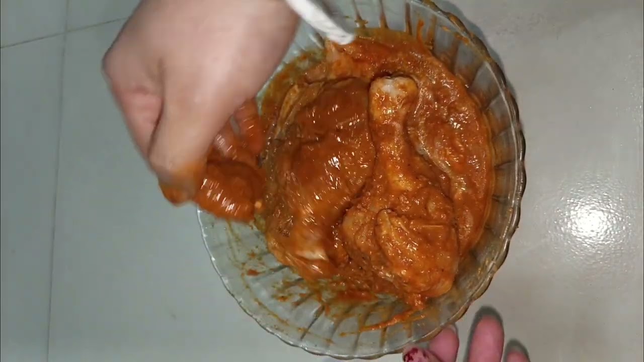 Tandoori Chicken এর সহজ রেসিপি🍗🥰 #youtubevideo #easyrecipe #homemade 