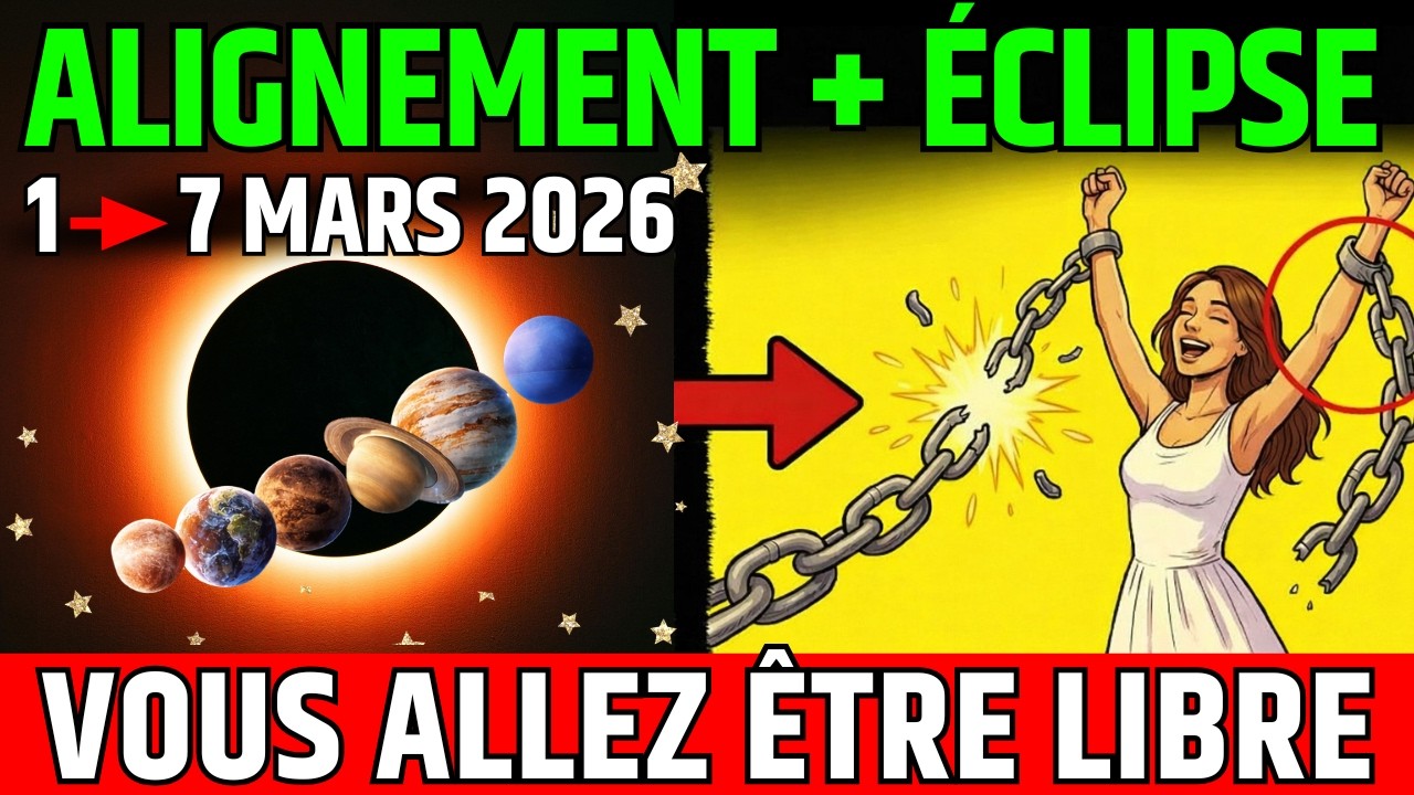 URGENT ! ÉCLIPSE LUNAIRE & ALIGNEMENT PLANÉTAIRE – L’Univers Déclenche une Grande Manifestation