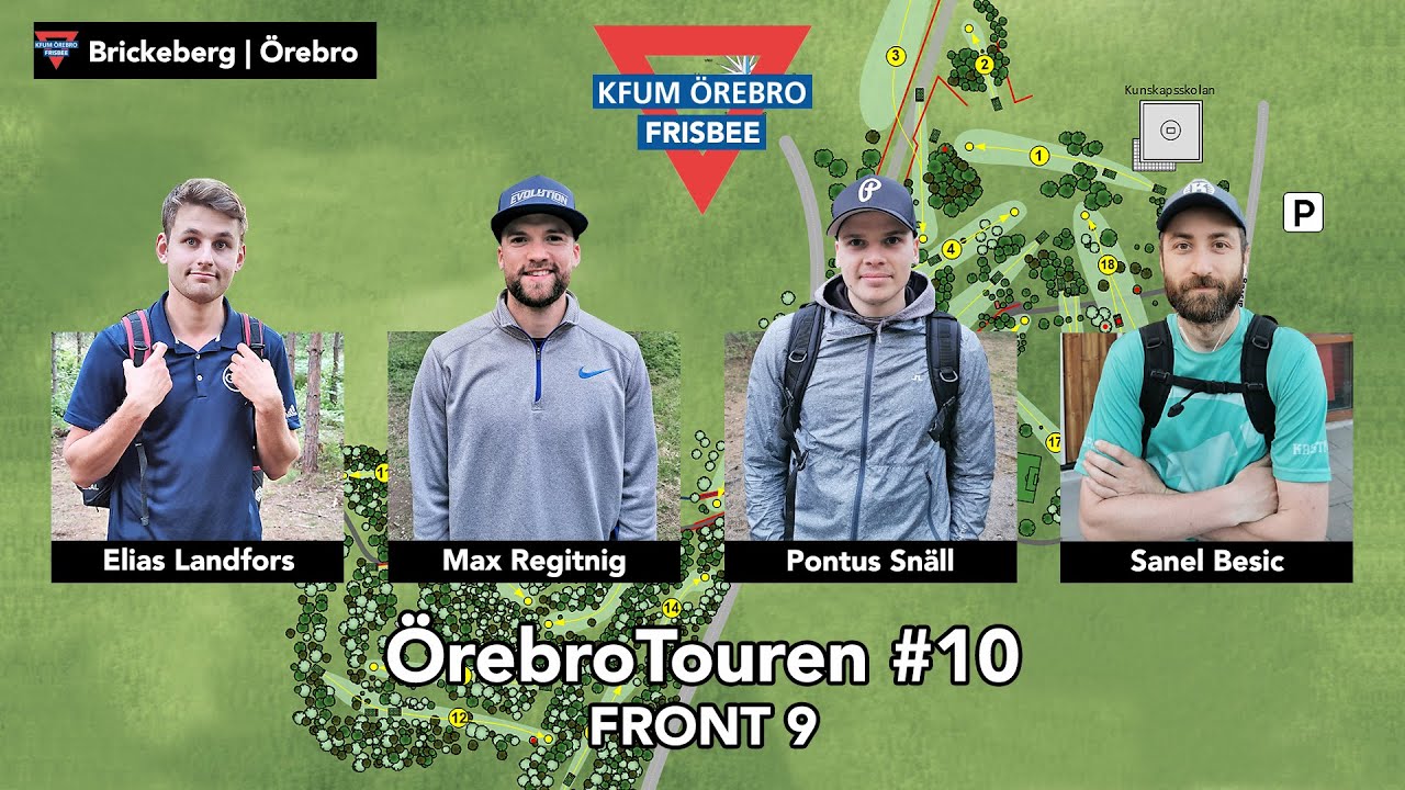DGTVPlay | ÖrebroTouren #10 - Brickeberg Örebro - Bakre Tee - Front 9
