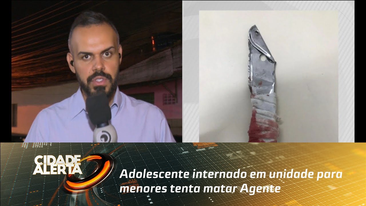Adolescente internado em unidade para menores tenta matar Agente Socioeducativo