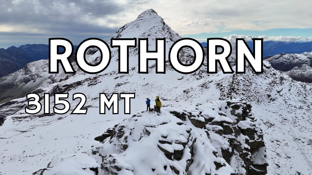 Rothorn - 3152 mt - Via normale da Gressoney-La-Trinité (AO) 4K
