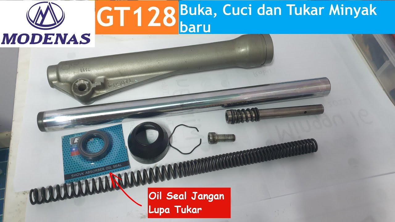 Modenas GT128 | Servis Fork