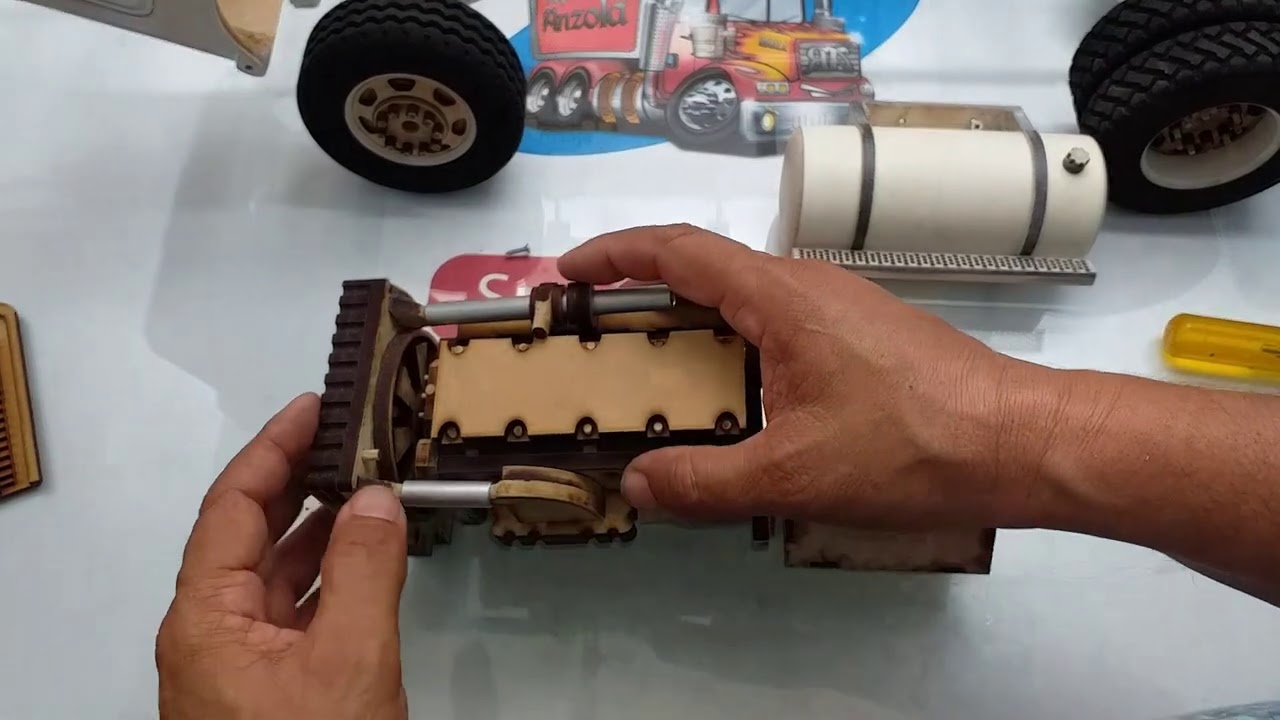 Kenworth k100 escala 1-10 proceso de fabricación  6