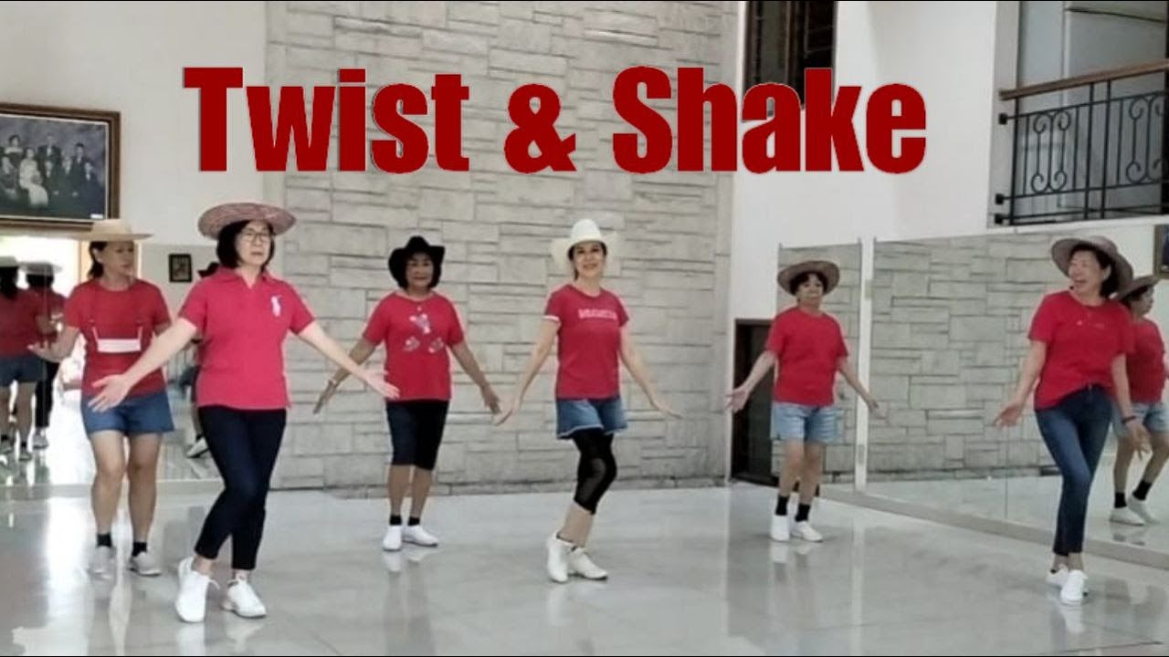 Twist & Shake Line Dance (demo & count)
