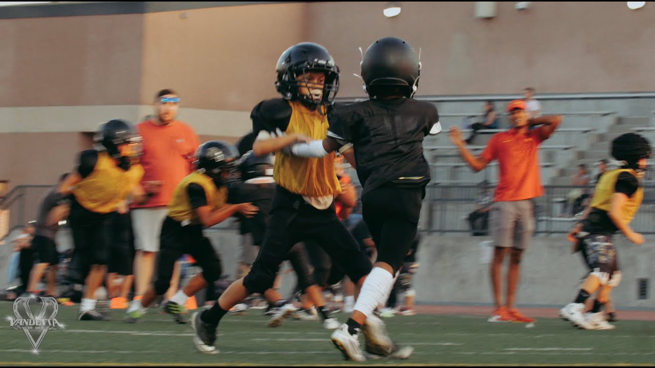 SANTA CLARITA GRIZZLIES VS BURBANK VIKINGS SCRIMMAGE