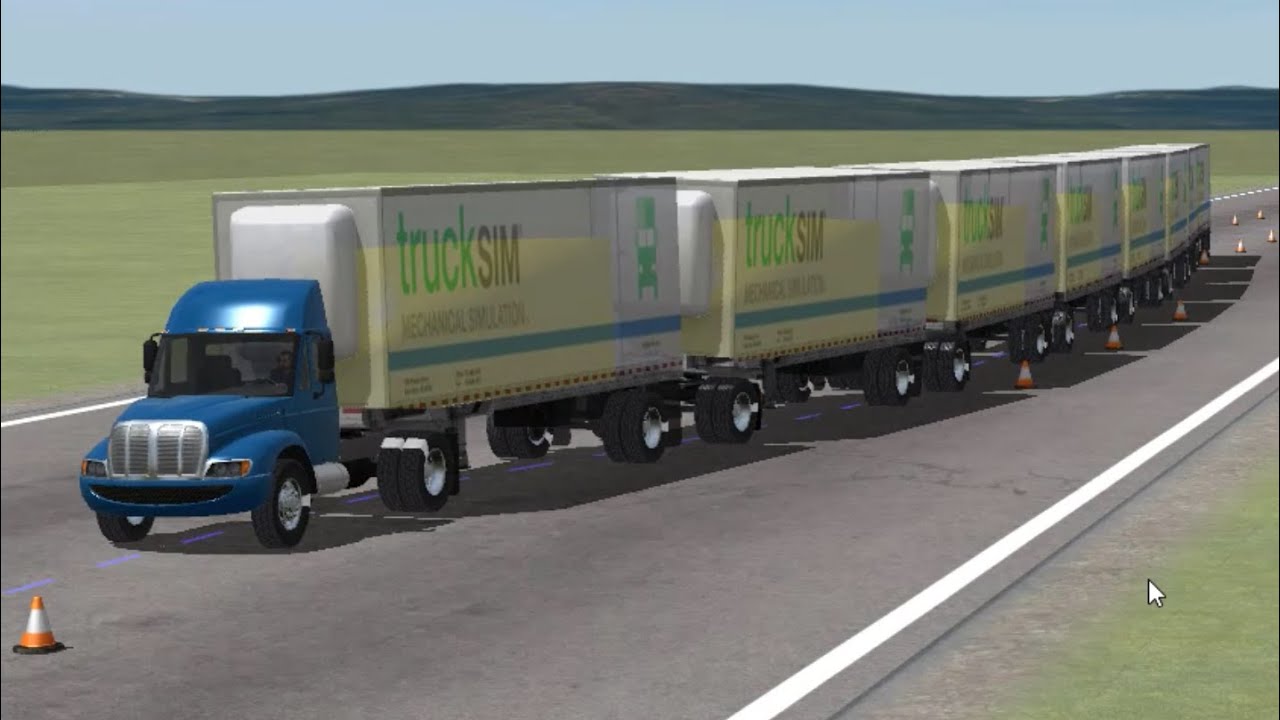 Big Vehicles in TruckSim