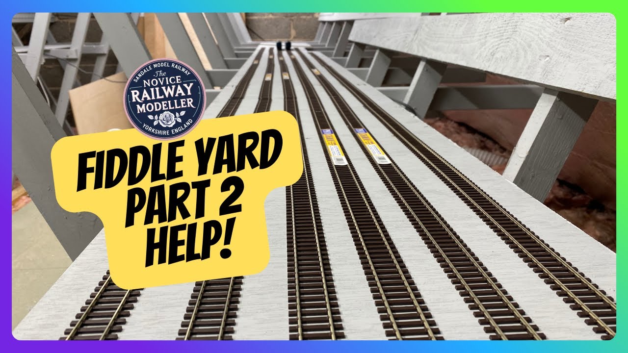 Learning to Build My First OO Gauge Model Railway Fiddle Yards | Ep.2 – Beginner DIY Challenges