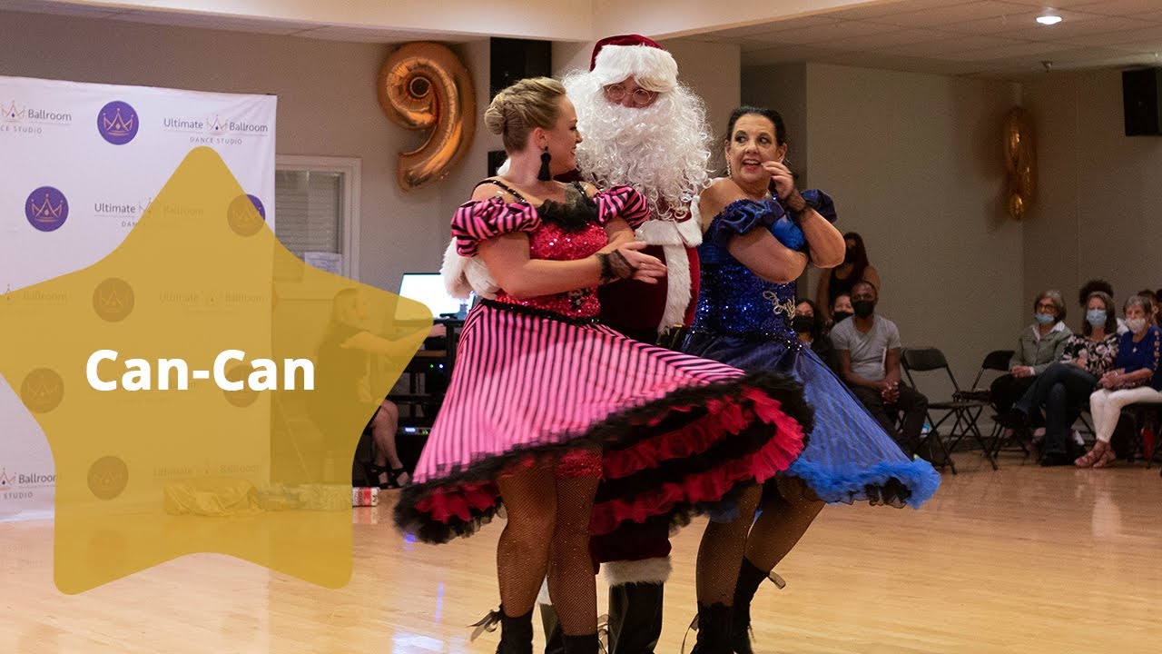 Can-Can Show Dance at Ultimate Ballroom Dance Studio