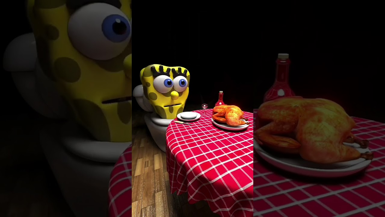 Skibidi toilet vs Spongebob