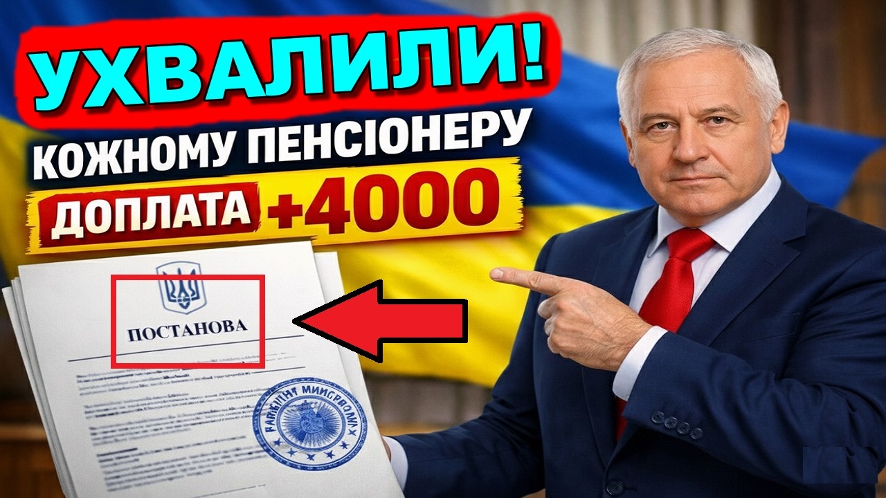🔥 ПОСТАНОВИЛИ! ДОПЛАТА +4000 КАЖДОМУ ПЕНСИОНЕРУ ❗ ПЕНСИОННАЯ РЕФОРМА 2025 — ВСЕ ДЕТАЛИ
