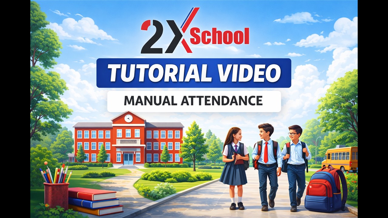 Manual Attendance System Demo | Student Attendance & Register Report | School ERP
