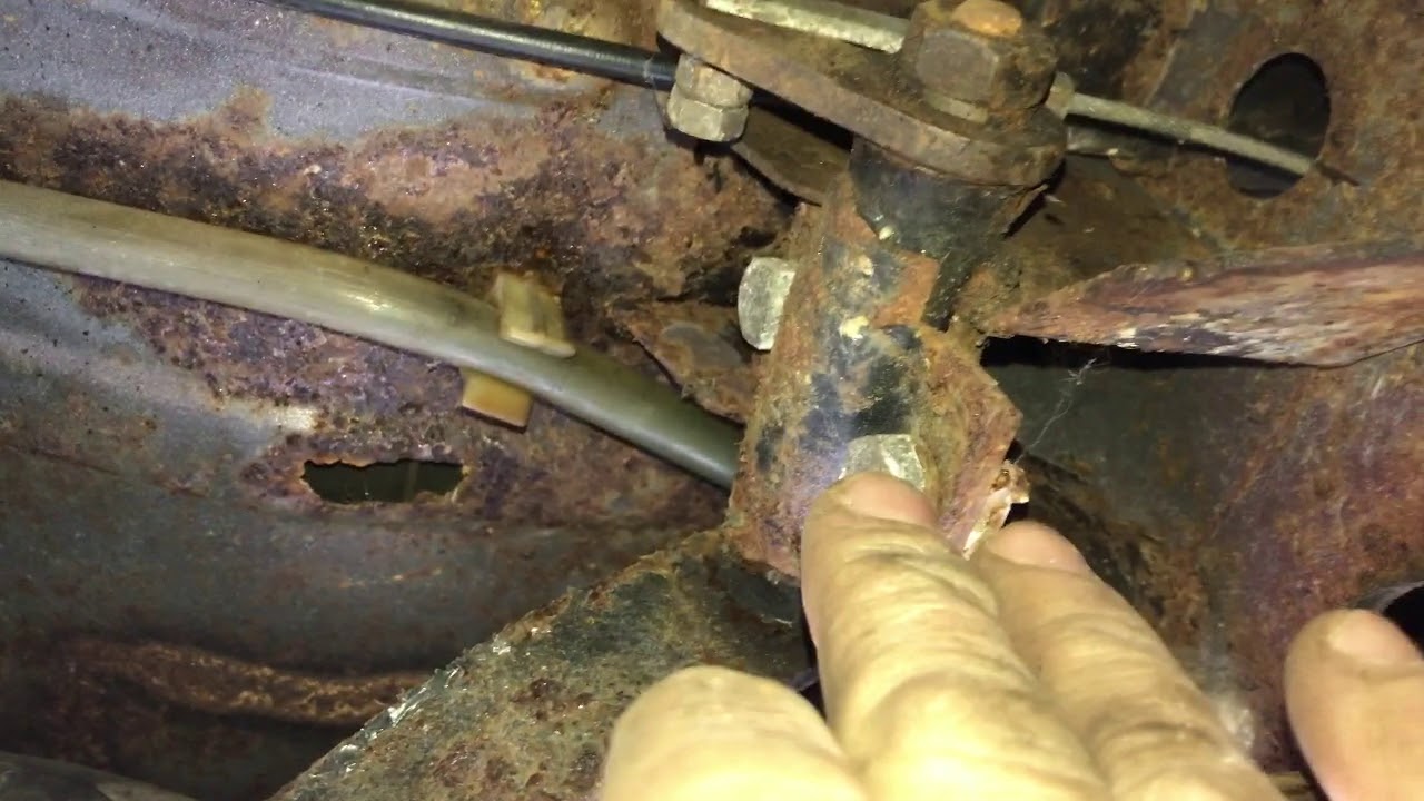 Clutch cable replacement VW bay window