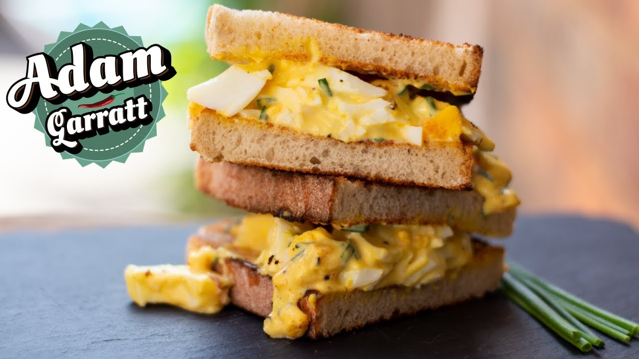 Egg salad recipe (egg mayo) | Lunchbox recipes