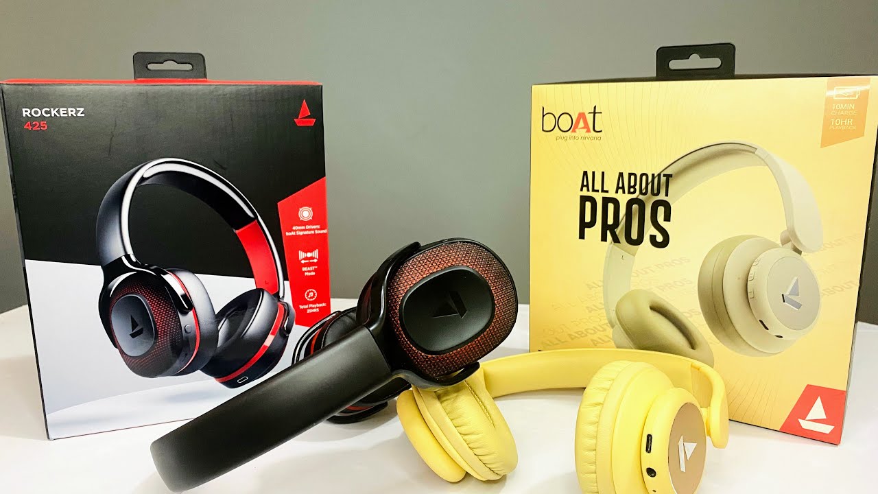 Boat Rockerz 425 VS Boat Rockerz 450 pro detailed comparison | Best wireless headphones under 2000