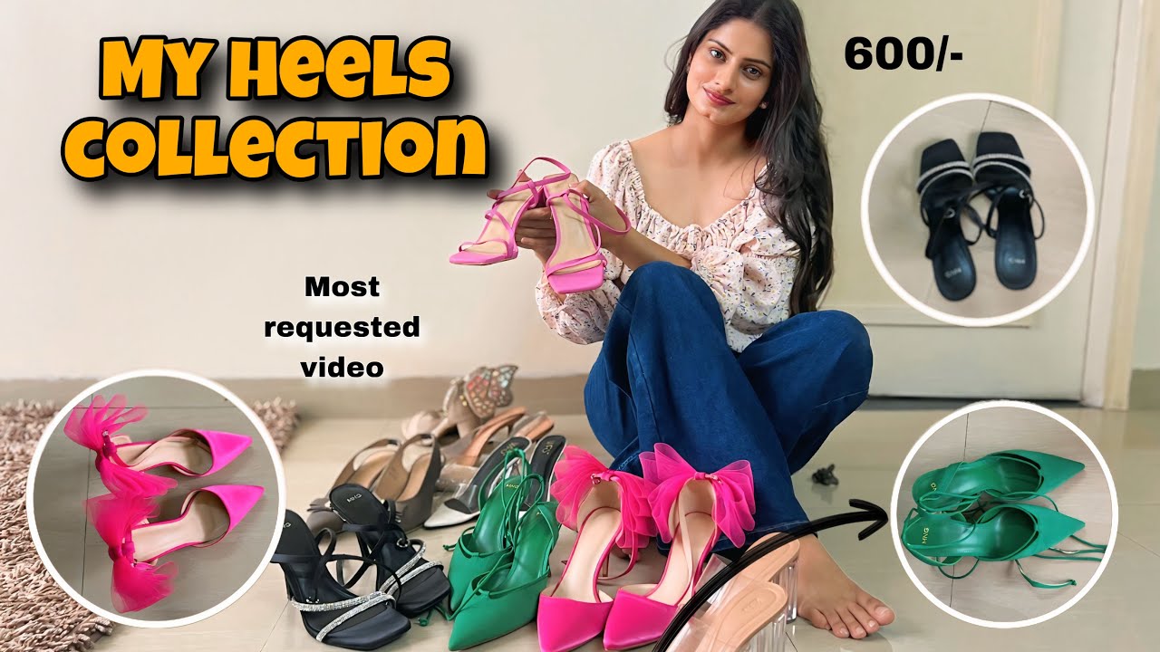 My Heels 👠Collection / Most requested video | Starting from 600/-  #heels #heelscollection