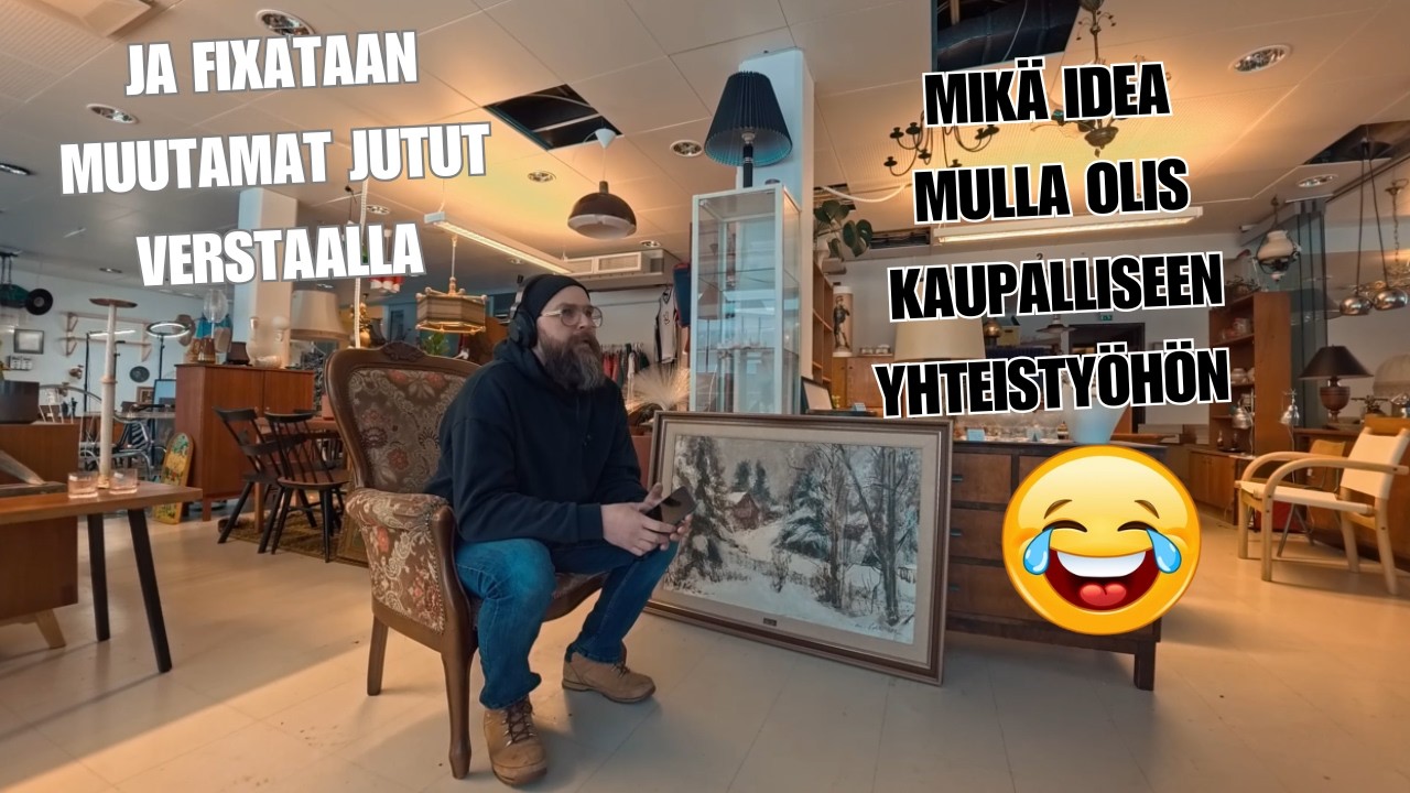 Miten tehdään kaupallinen yhteistyö ja fixataan tavaroita.