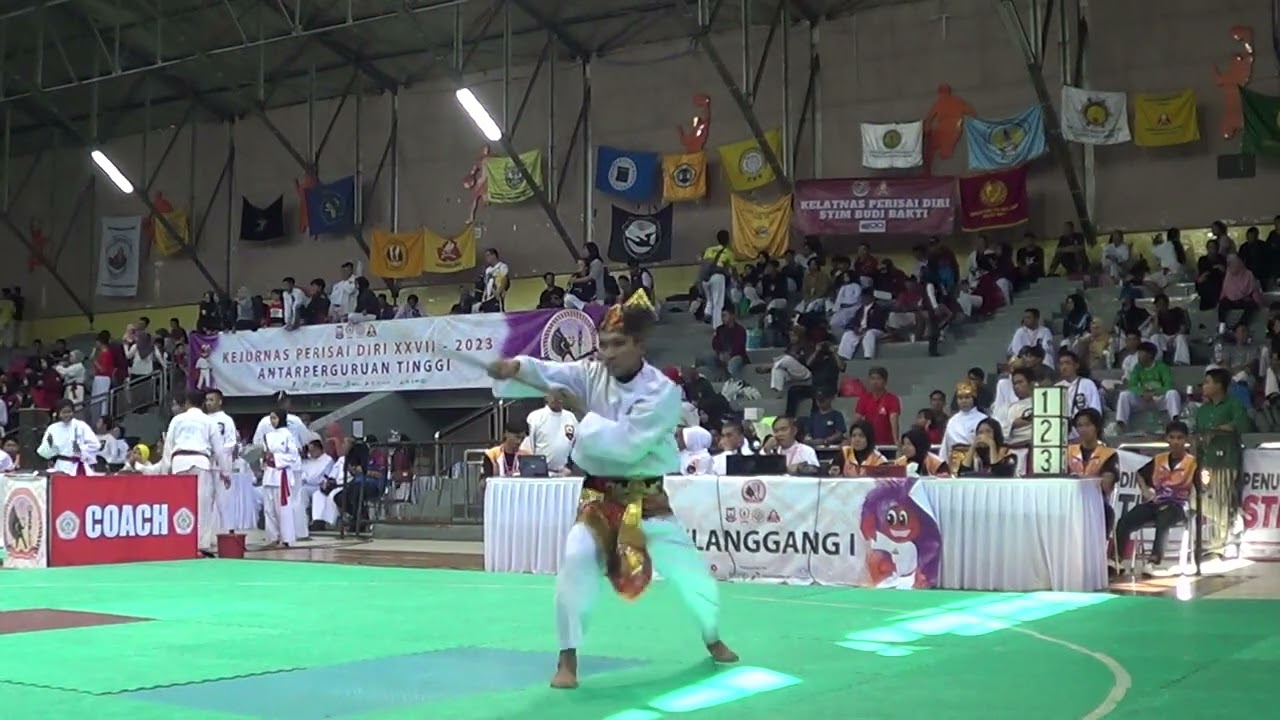 Moh Alfan - Solo Creative - Kejurnas ke-27 Silat Perisai Diri antar-Perguruan Tinggi 2023 di Bandung