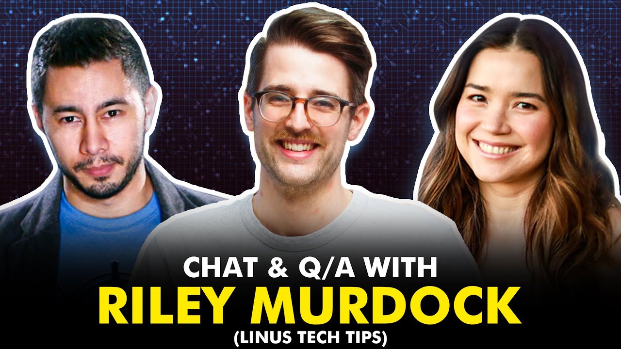 RILEY MURDOCK (Linus Tech Tips, Tech Linked) | Live Stream Interview