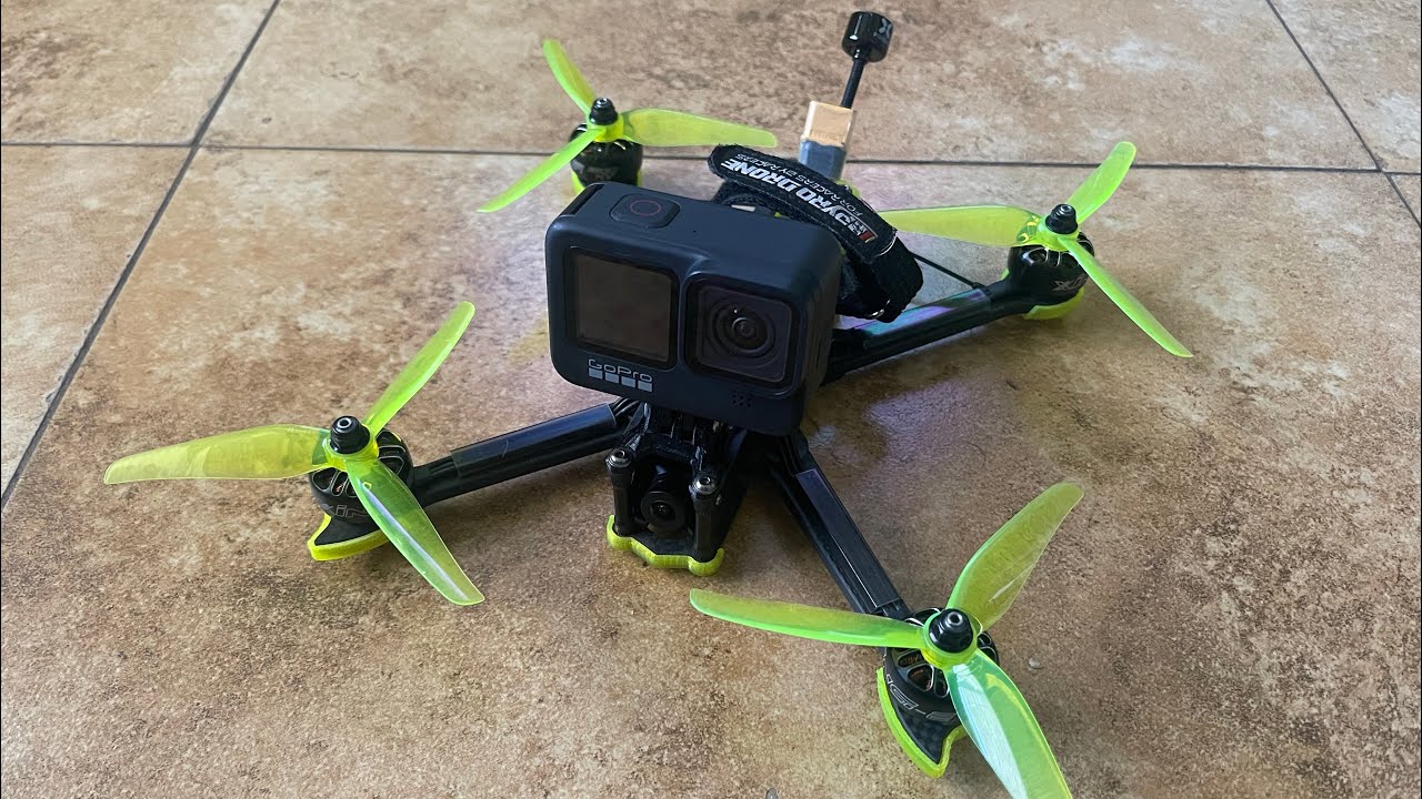 I Flight FPV Drone flight test with 4cell LiPo.