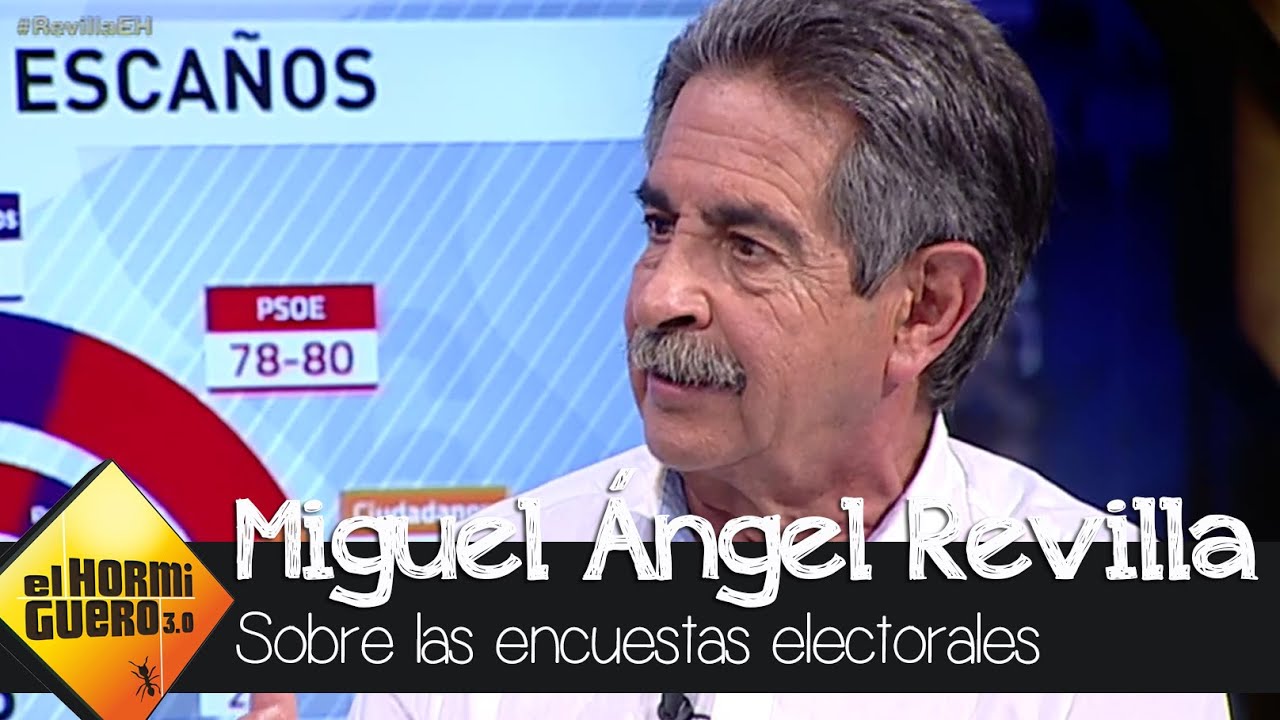 ¿Qué opina Miguel Ángel Revilla sobre las encuestas electorales? - El Hormiguero 3.0