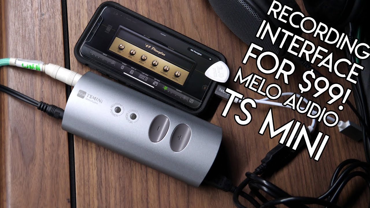 Portable recording & guitar interface on the cheap:  Melo Audio TS Mini