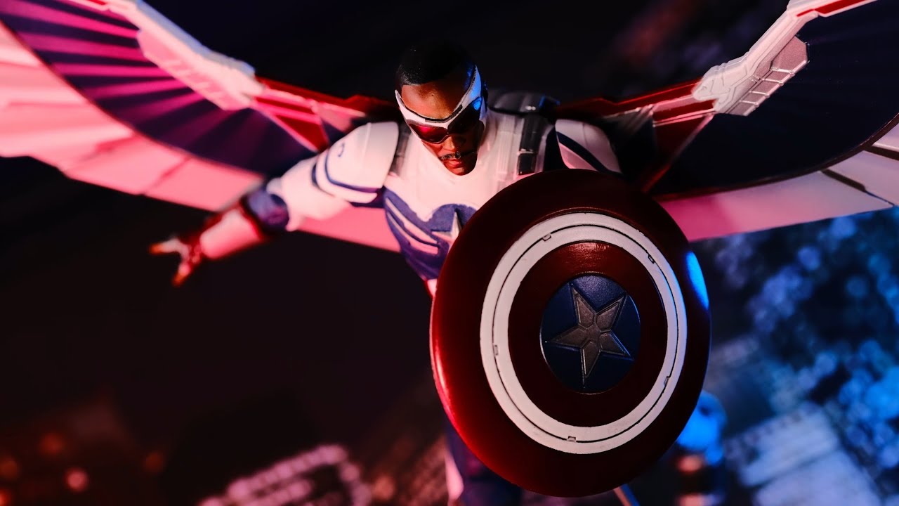 Marvel Select Captain America (The Falcon and The Winter Soldier) Action Figure Review!!!!!!!!