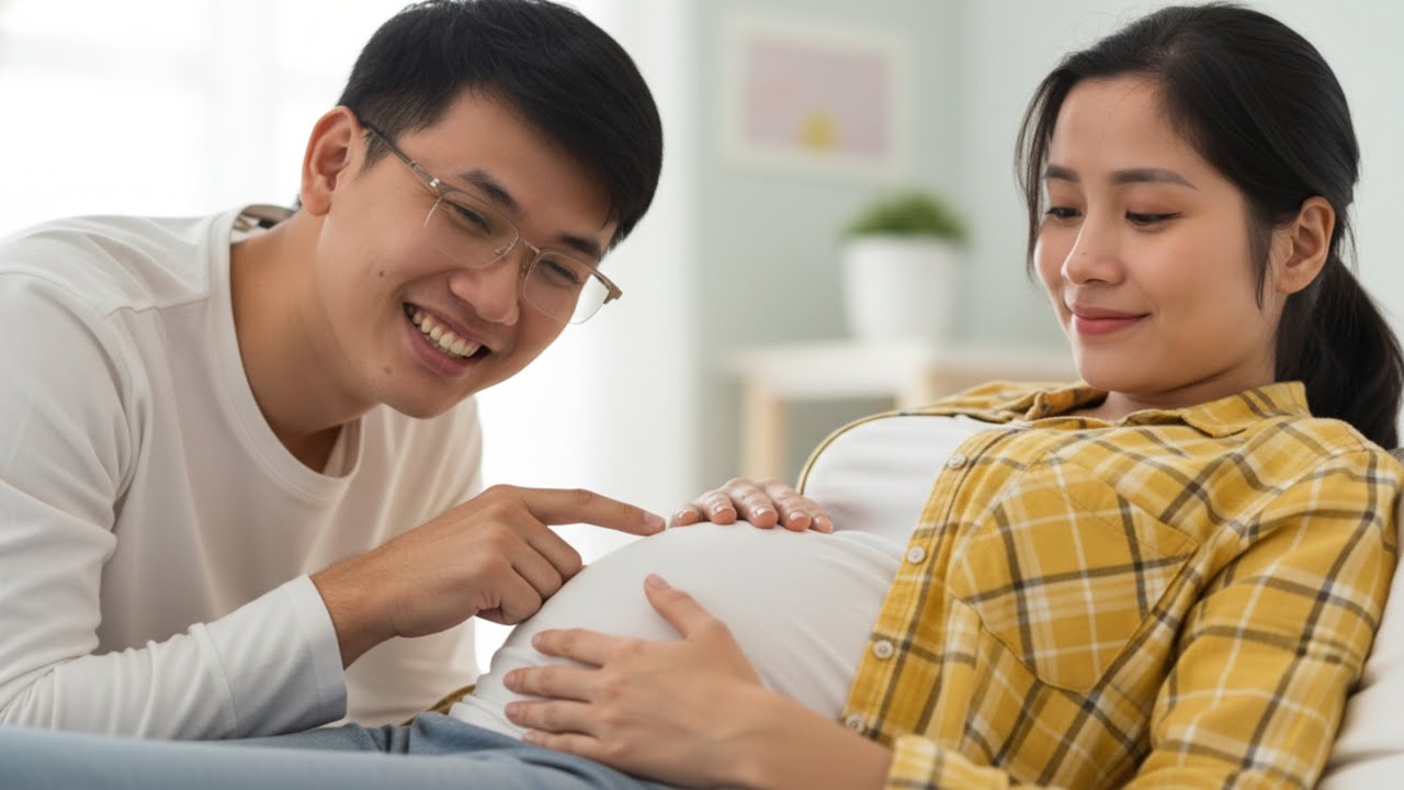 Quang Hears His Baby’s Heart At Home — Is This Where Fatherhood Truly Begins?