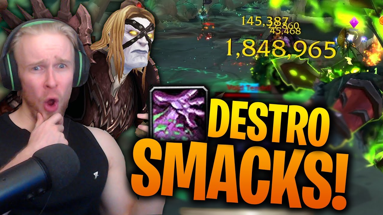 Destruction Warlock WAR WITHIN Arena - GOD DAMAGE Solo Shuffles! - WoW TWW Beta PvP