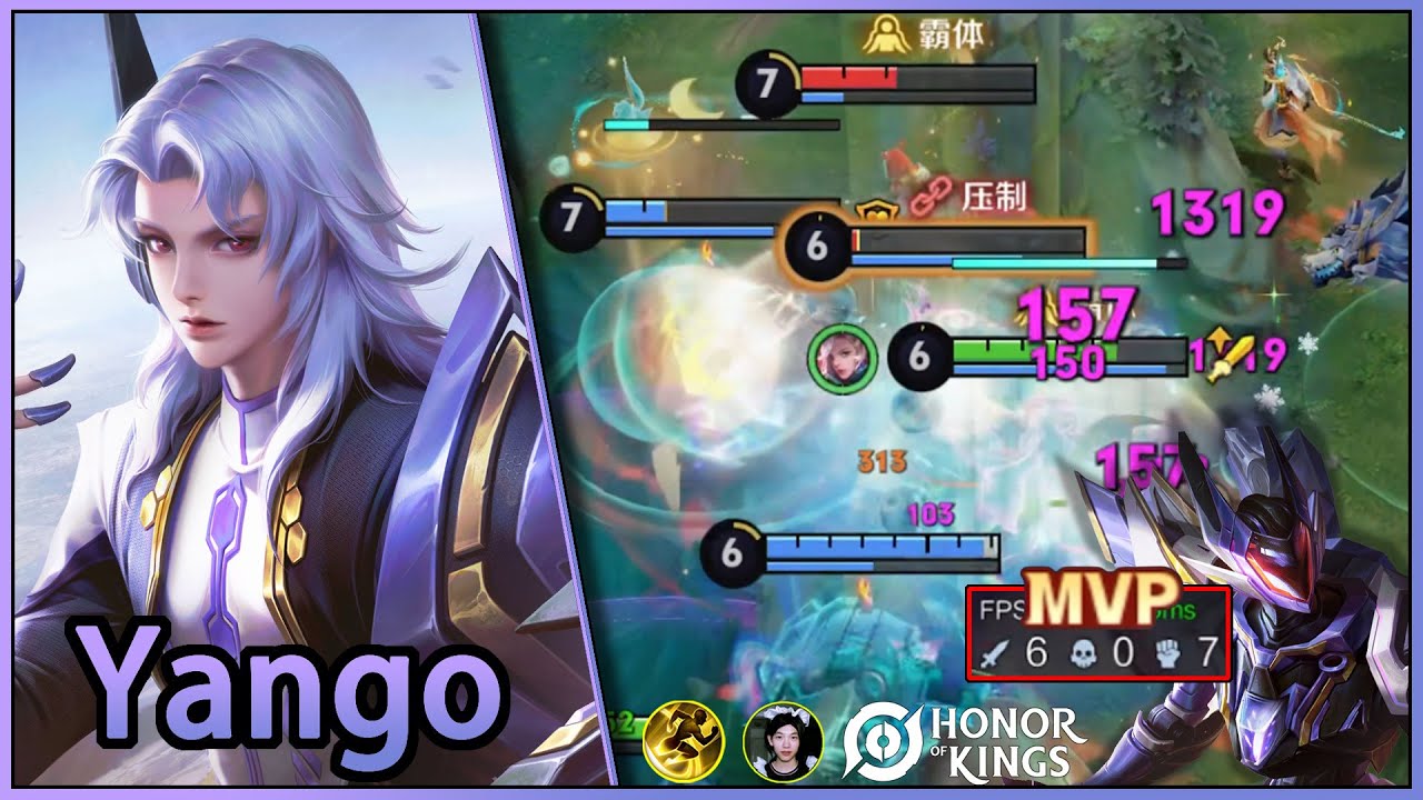 Yango｜Skin with a mecha theme｜Skin com tema de mecha｜ HOK