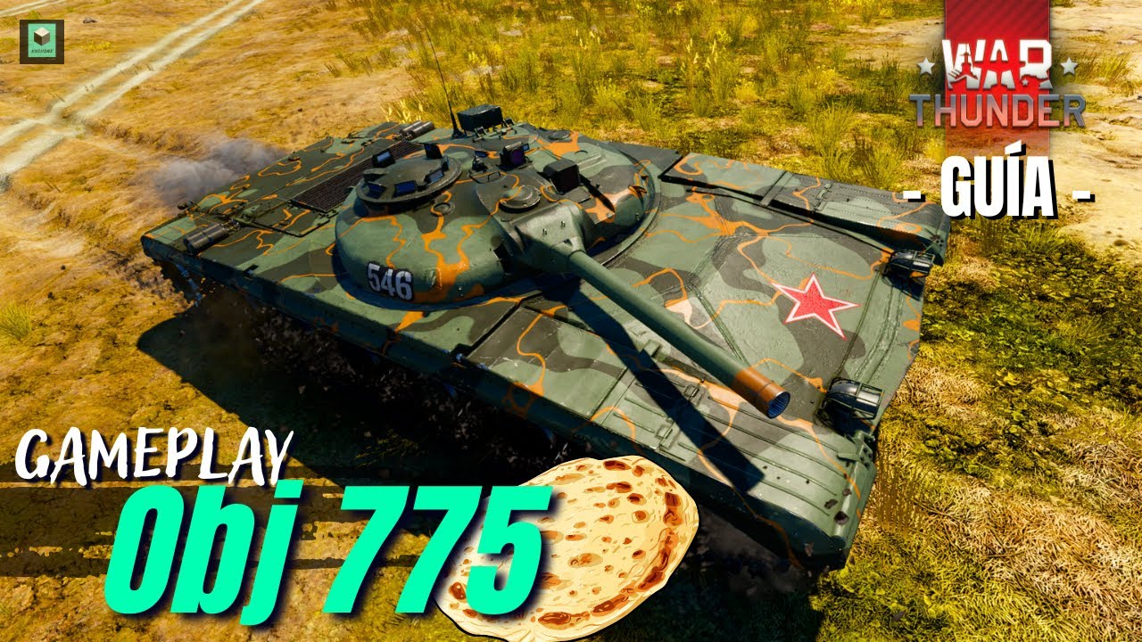 LA TORTILLA LETAL! si... 😄 el Obj 775 l - GU&Iacute;A - l #nuevomxg #warthunder #warthunderlatam