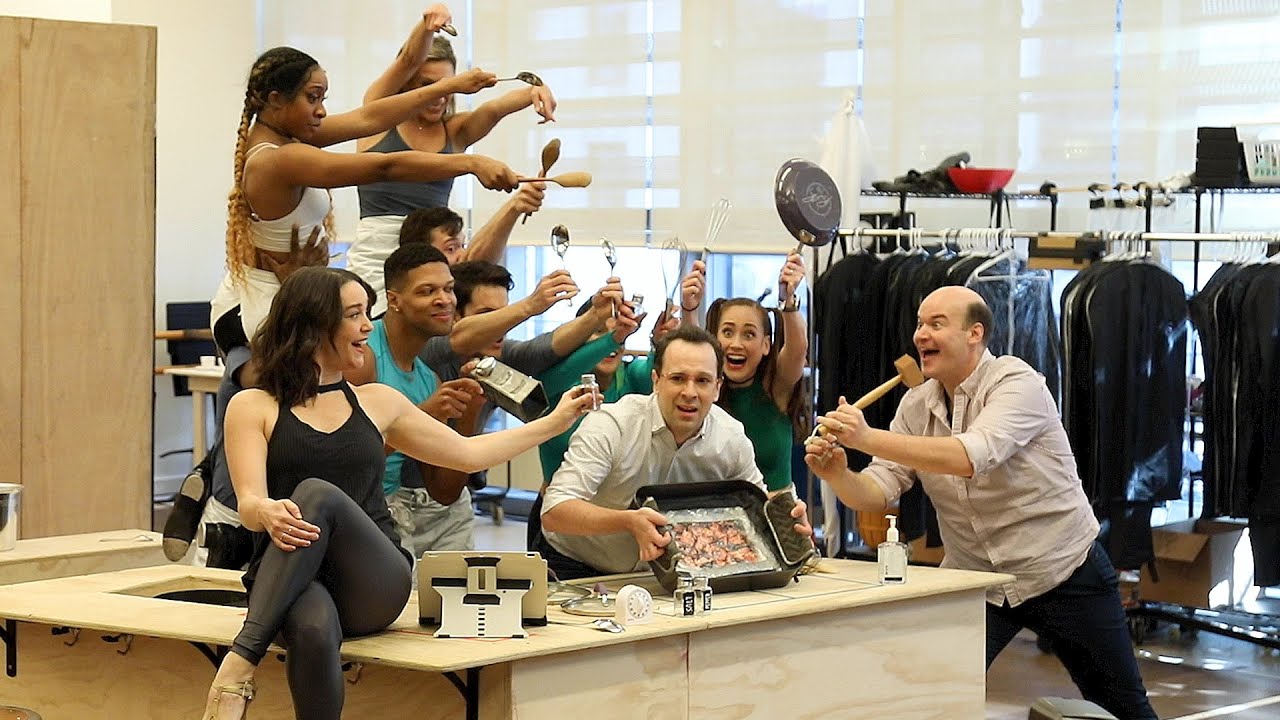 Go Inside the Rehearsal Room with Rob McClure and the Cast of MRS. DOUBTFIRE