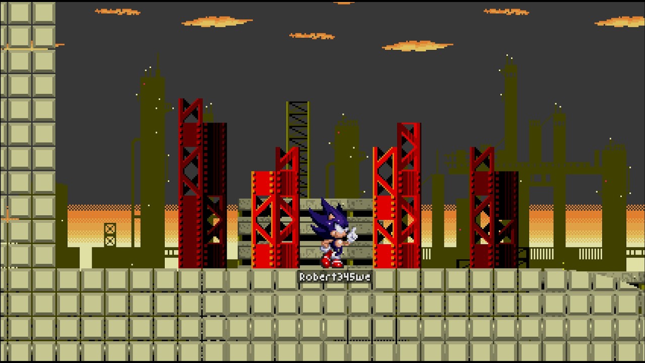 Iron Fortress Zone By: @Superkirby982 Classic Sonic Simulator V13.2