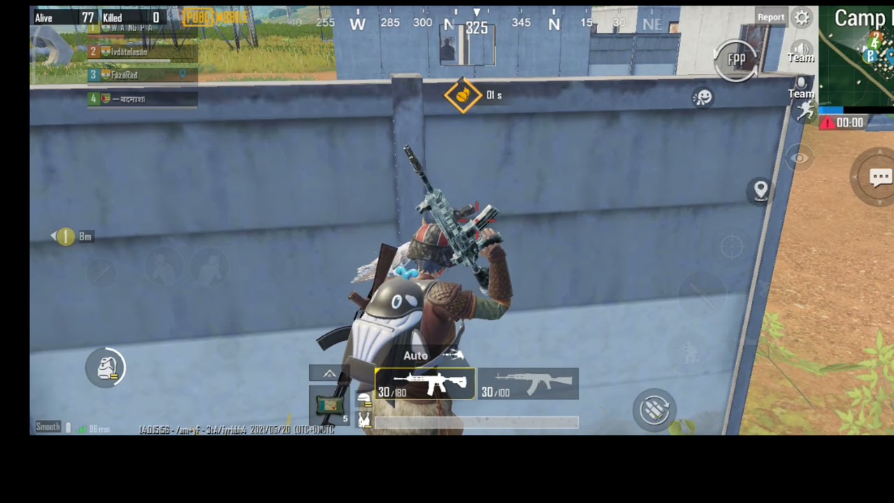 2 thumb control | easy nades in customs :)