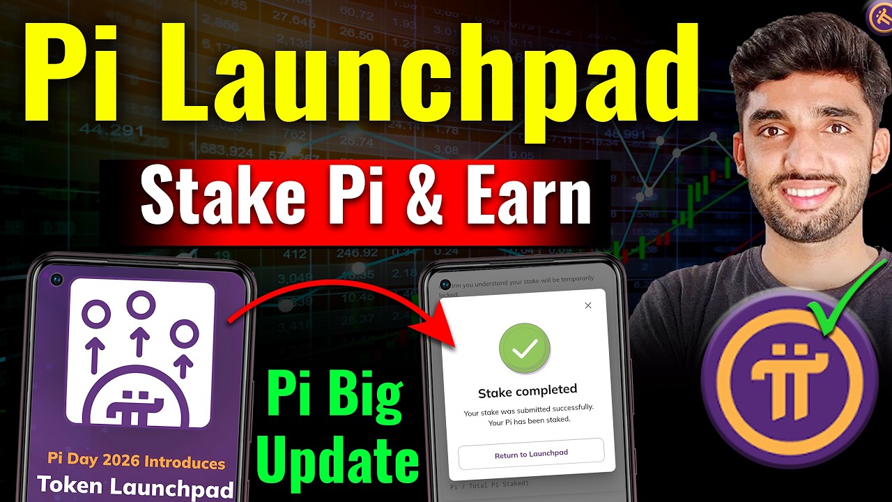 Pi Network New Update | Pi Network Testnet LaunchPad | Pi Coins Staked in LaunchPad and Get Rewards