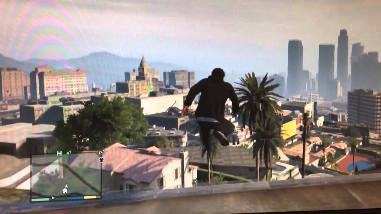 Roof diving in GTA V