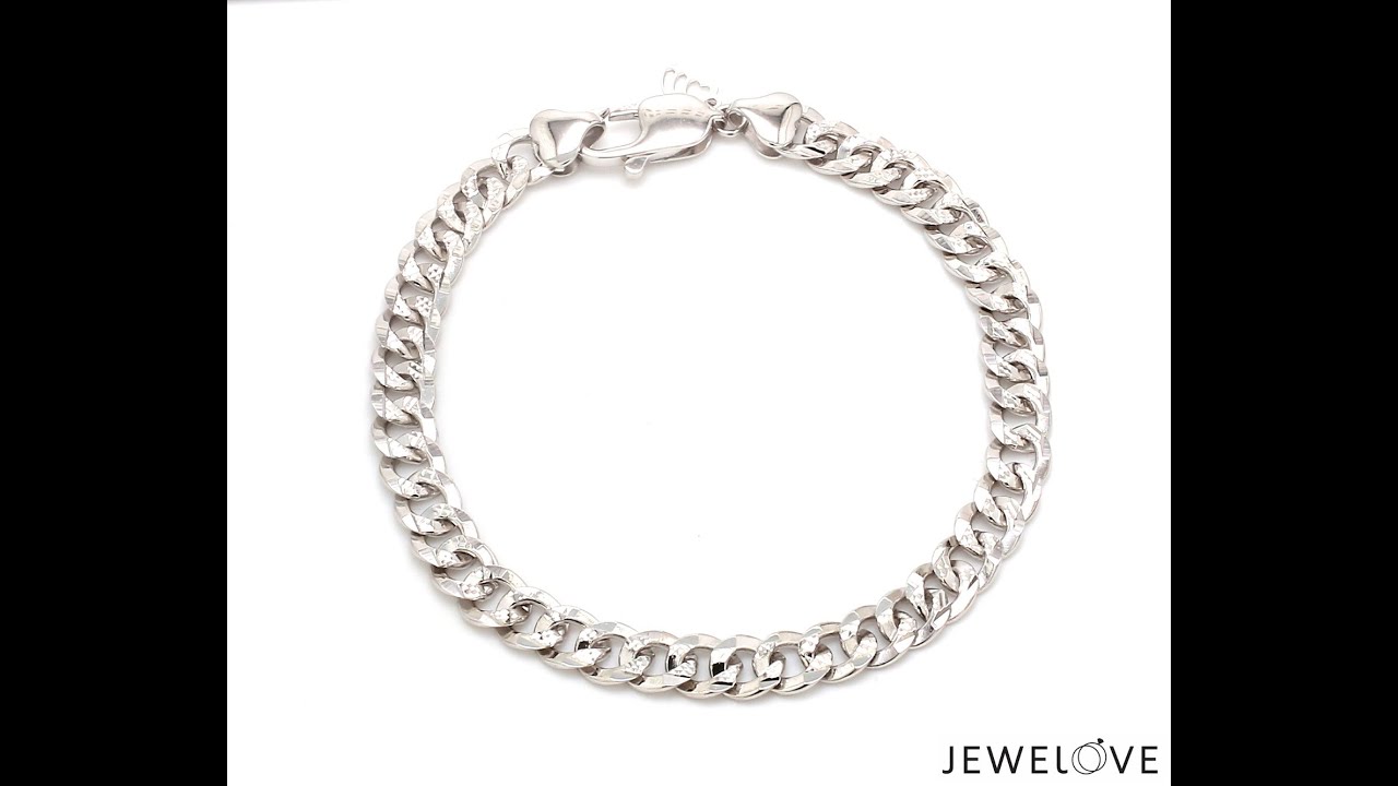 Japanese Platinum Bracelet for Men JL PTB 968 - Jewelove