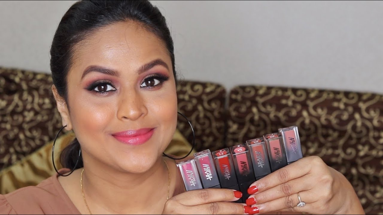 ALL SHADES | Nykaa Get Set Matte! Demi Matte Lip Cream
