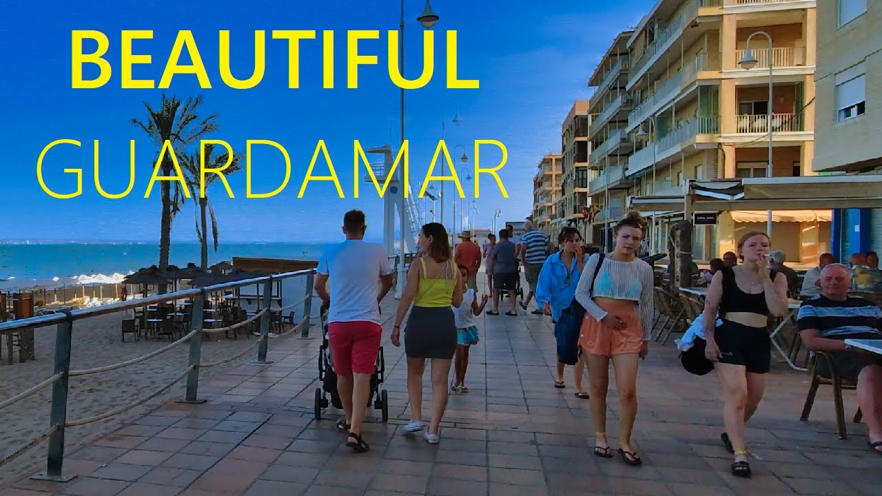 Guardamar del Segura SPAIN 🇪🇸 Best beach for sommer vacation [4K UHD]