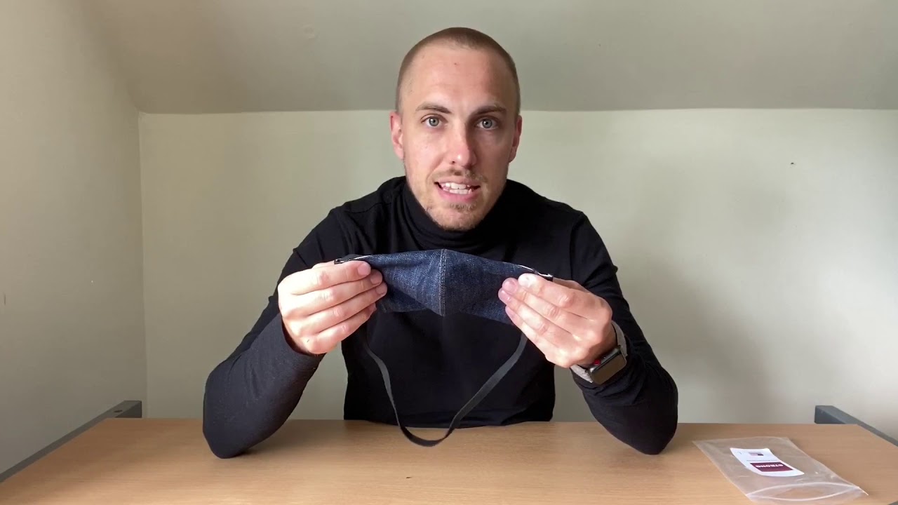 DENIM STRONG Denim Face Mask Unboxing