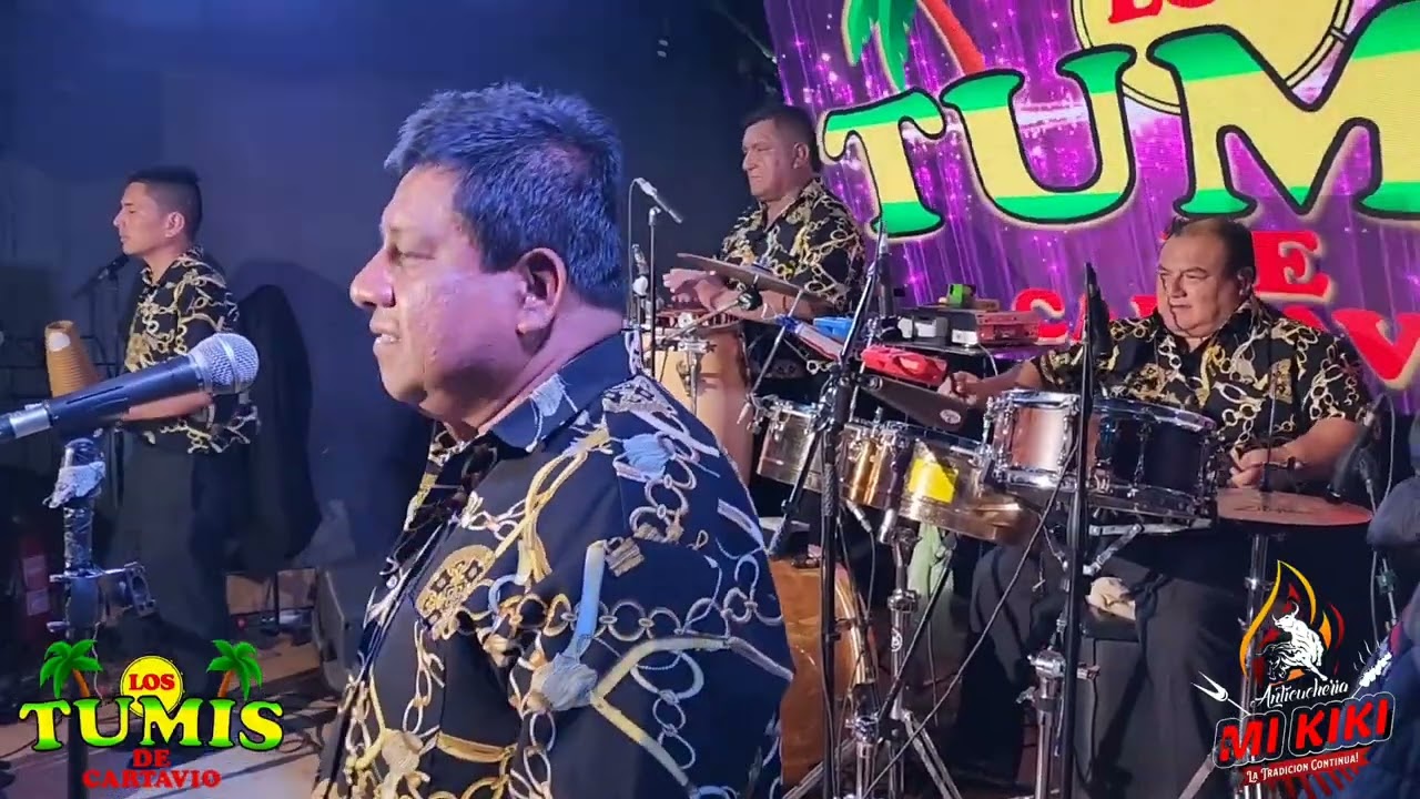 SENTADA EN UN BAR (D.R) LOS TUMIS DE CARTAVIO EN CONCIERTO CHILE 2022 / ANTICUCHERIA MI KIKI 2023