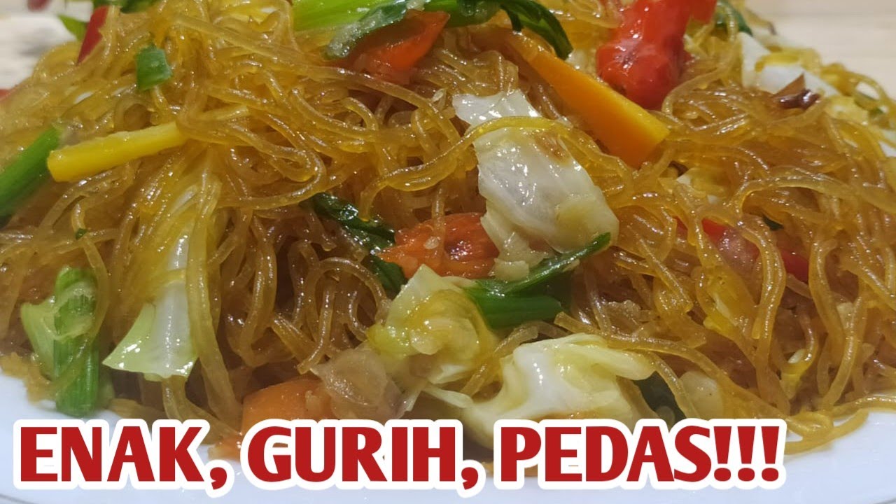 RESEP DAN CARA MASAK BIHUN GORENG || OLAHAN BIHUN JAGUNG ENAK
